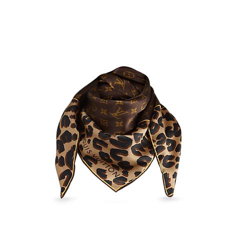 monogram scarf louis vuitton|louis vuitton animal print scarf.